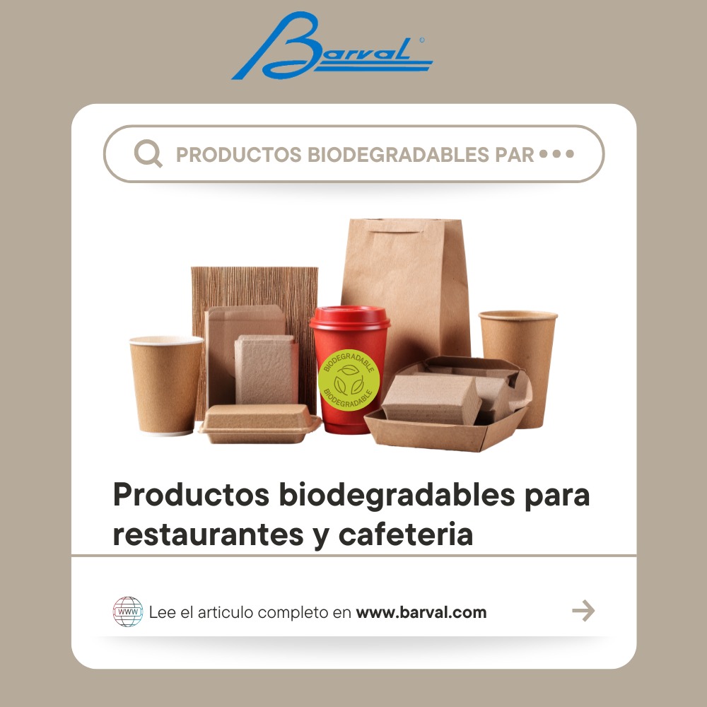 Lee más sobre el artículo Productos biodegradables para restaurantes y cafeterías: la nueva norma en 2026
